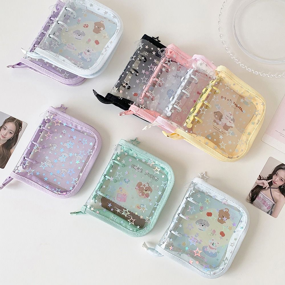 Kpop Photo Card Binder 3 Inch - 1 szt. Przenośny segregator na karty