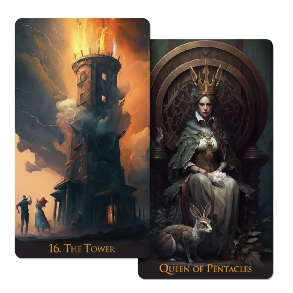 12 * 7 cm Dziwny świat Tarot 7 – Tarot Deck With Guidebook recenzja i cena