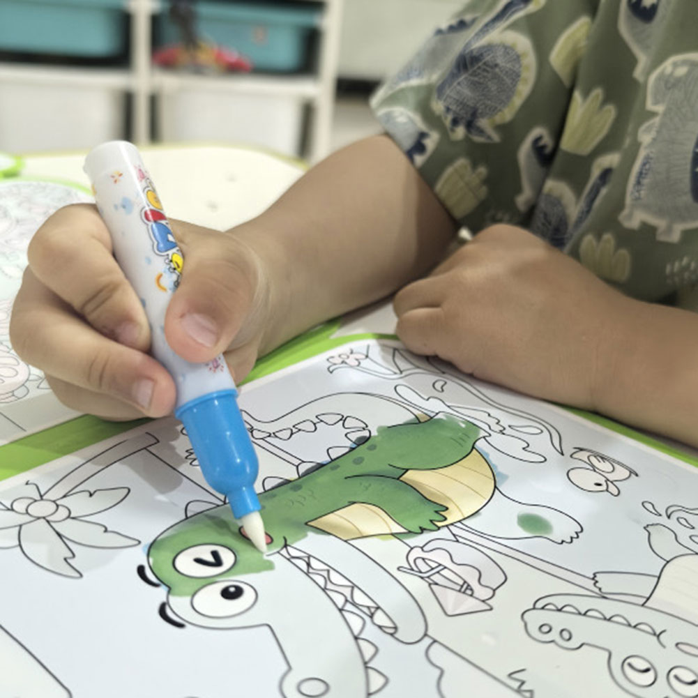 Kolorowanki wodne dla dzieci M – Reusable Water Magic Coloring Book recenzja i cena