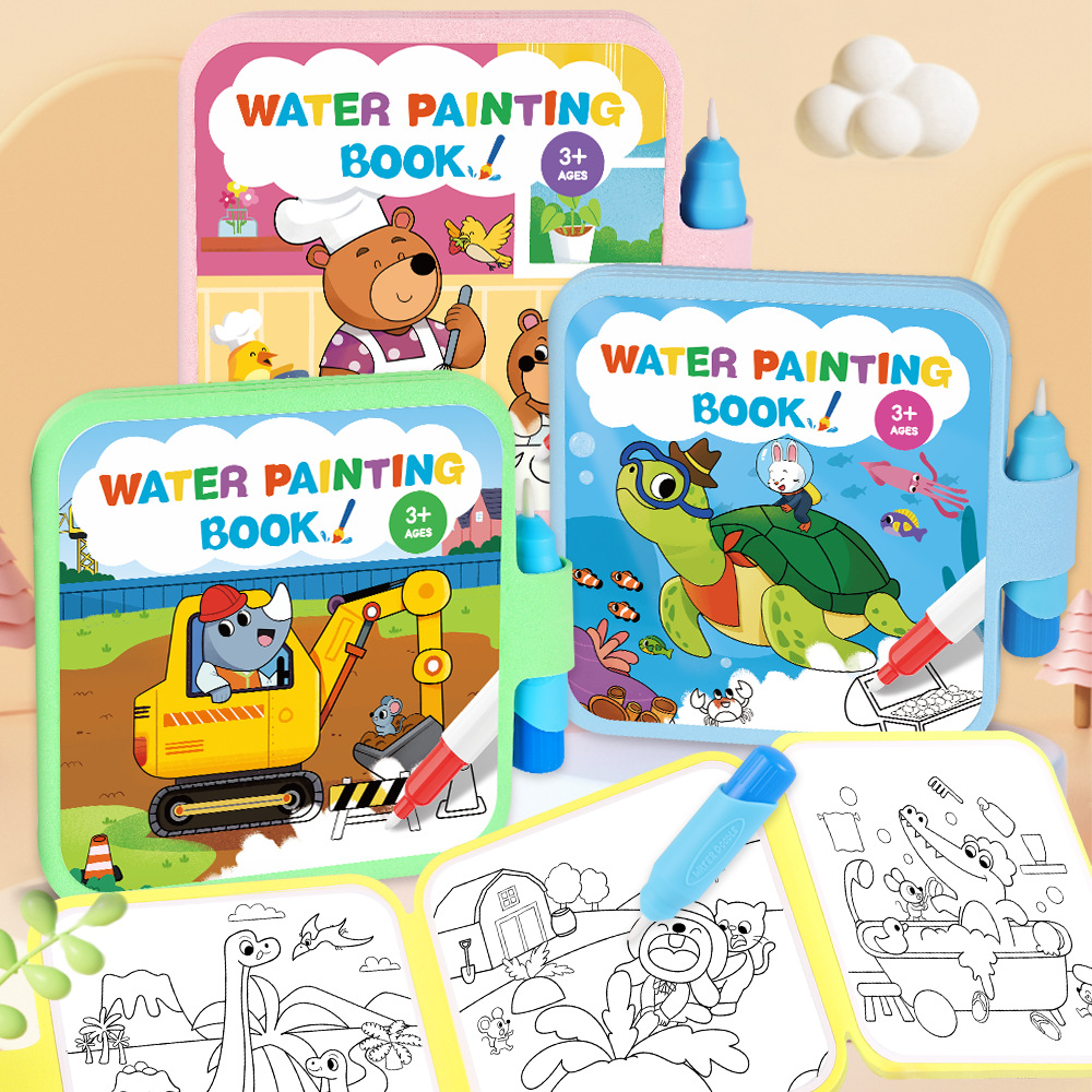 Magiczna książeczka do malowan – Reusable Water Magic Coloring Book recenzja i cena
