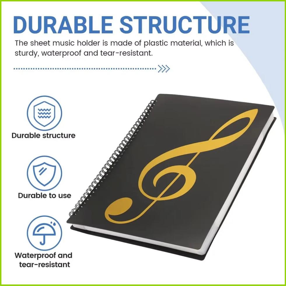 Elastyczna teczka na nuty fort – Blank Sheet Music Notebook recenzja i cena