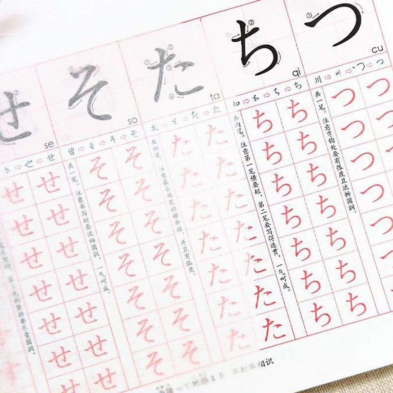 Zeszyt do ćwiczeń Hiragany i K – Chinese Calligraphy Practice Book recenzja i cena