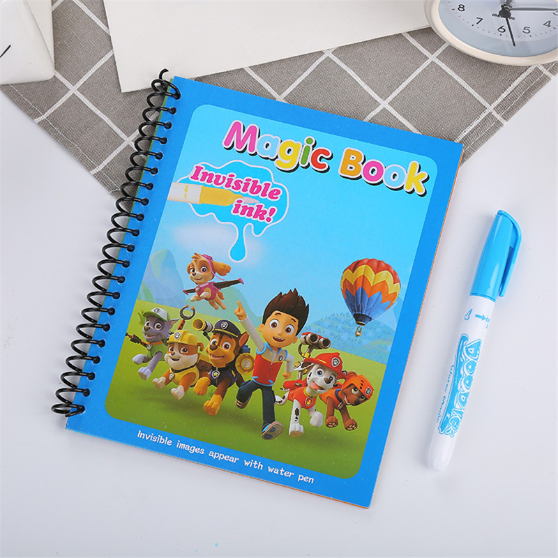 Paw Patrol – wielorazowa, magi – Reusable Water Magic Coloring Book recenzja i cena
